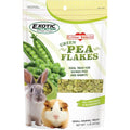 Exotic Nutrition Green Pea Flakes Natural Dried Vegetable Supplementary Food For Small Pets 1 Pound