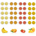Snout And Shell Pet Jelly Pods Variety Pack Nutritious Fruit Nectar Treats For Geckos Sugar Gliders Birds And Small Pets Forty Cups