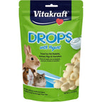 Vitakraft Drops Yogurt Flavor Treats For Rabbits Guinea Pigs And Hamsters Vanilla Flavor 5.3 Ounce Bag