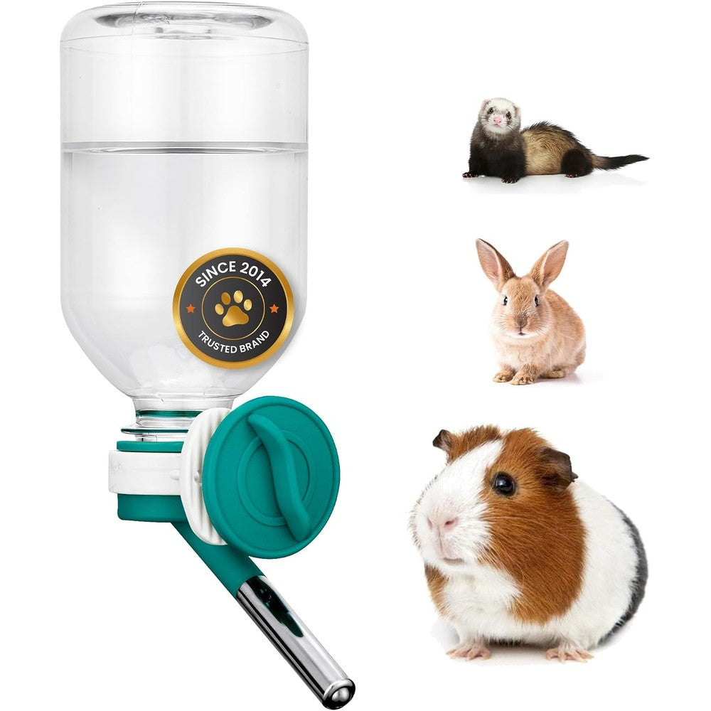 Choco Nose H128 Patented No Drip Small Animal Water Bottle Leak Proof 10.2 Fluid Ounces