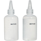 2 pcs Crested Gecko Food and Water Feeding Bottle, Reptile Feeder Bottle, for Lizard and Other Small Pet Ledge Accessories Supplies - 3.4 Oz