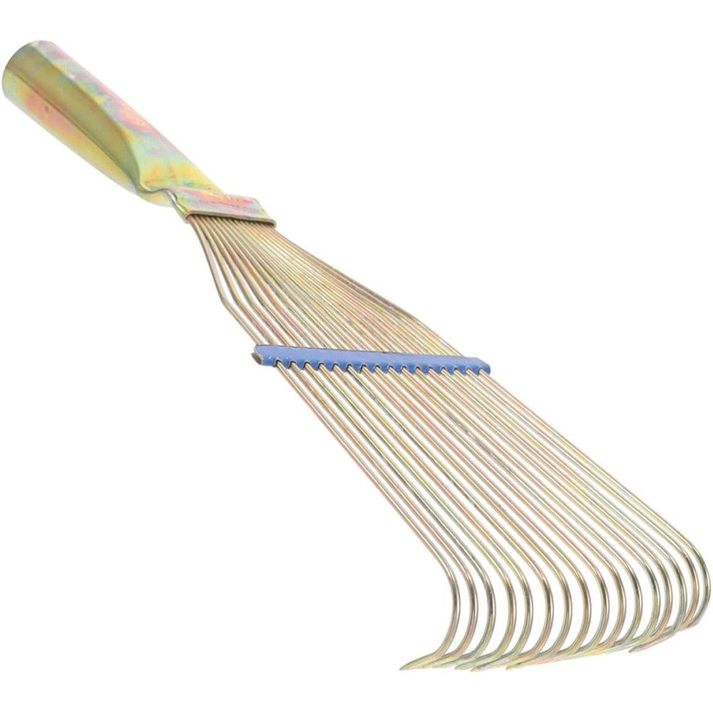 HydreachCA Hemoton Sheep Wool Rake Brush And Horse Hair Removing Comb For Livestock Grooming Yellow Shedding And Itch Relief Tool 23 Centimeters