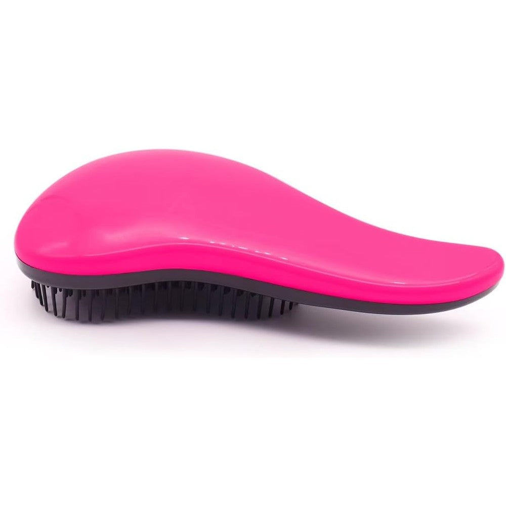 Msbeauty Pet Comb For Dogs Cats And Small Animals Ultra Gentle Detangling Grooming Brush For Long Short Thick Hair Pink And Black Single Piece