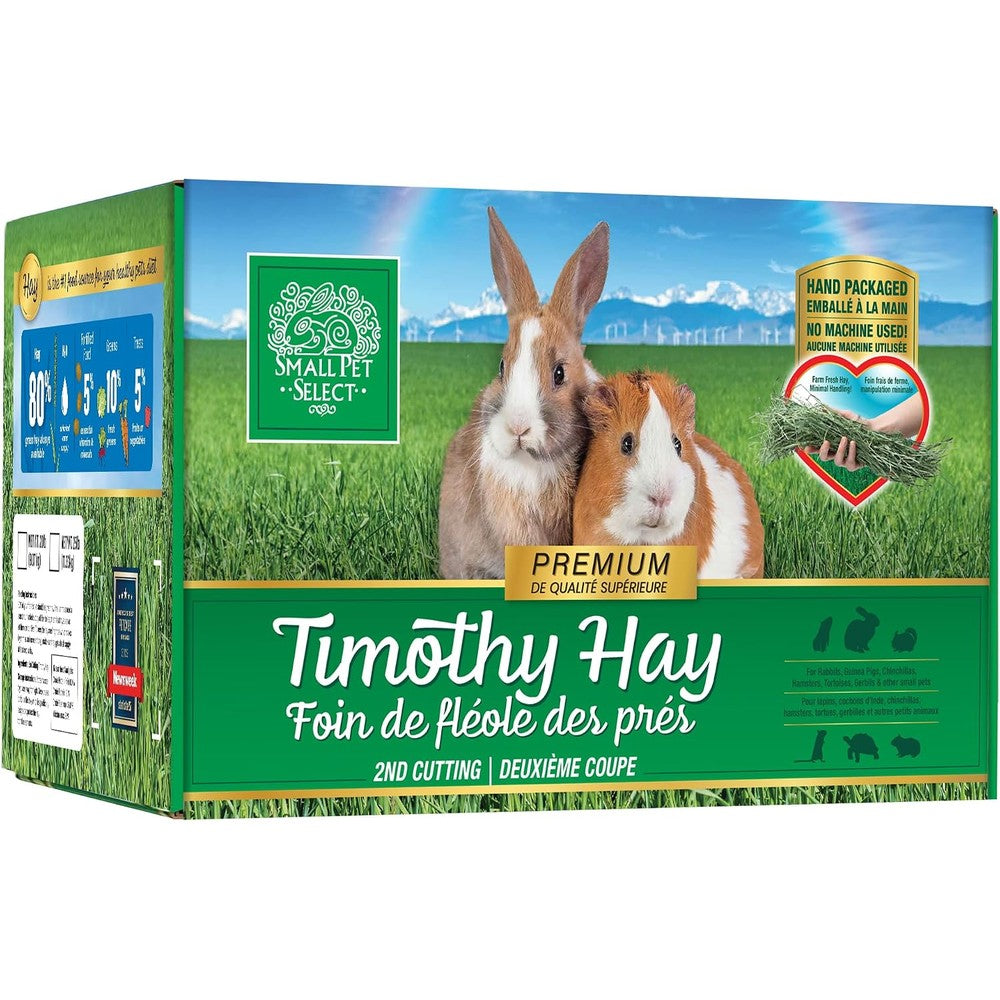 Small Pet Select 2nd Cutting Perfect Blend Timothy Hay Premium Natural Food 12 Pound