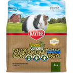 Kaytee Timothy Complete Guinea Pig Food High Fiber Pelleted Diet Formulated With Timothy Hay For All Life Stages Five Pounds