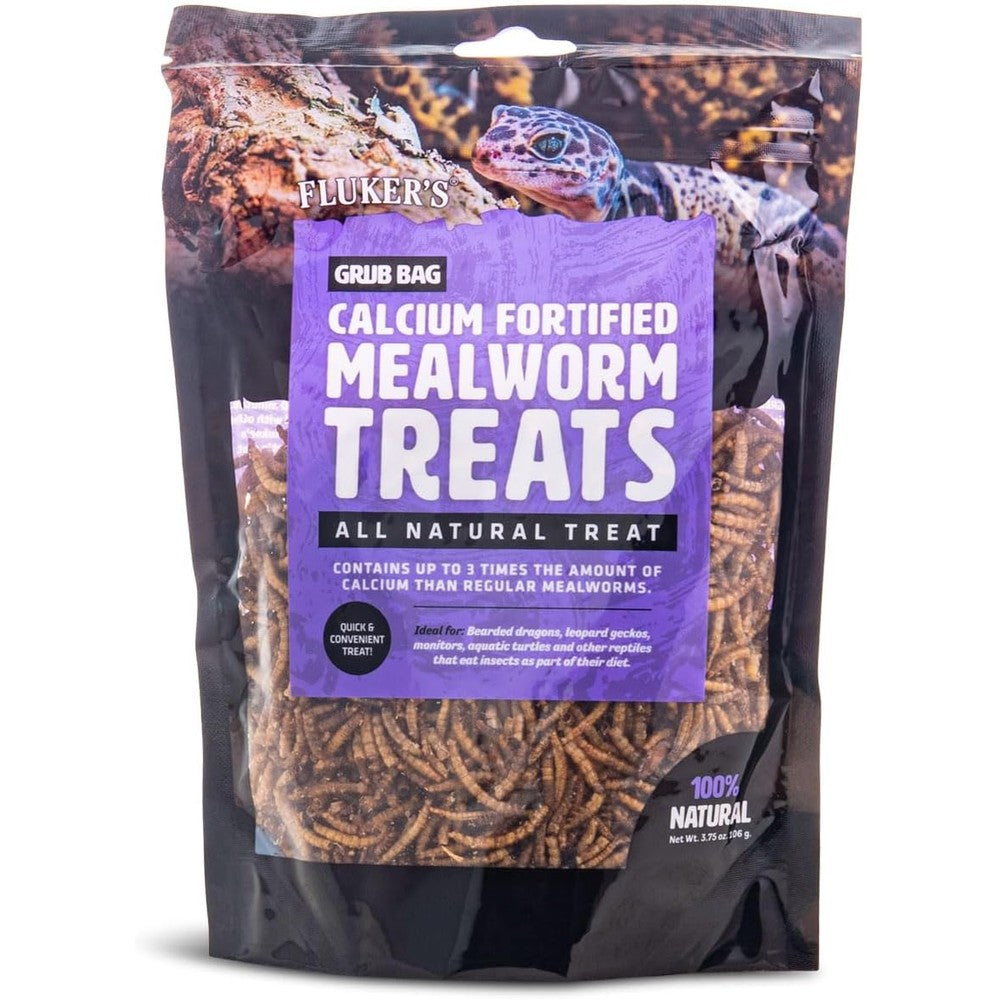 Fluker's Grub Bag mealworm treats front view packaging