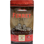 Marshall Pet Products Premium Ferret Diet Complete Nutrition Formula Slow Cooked Protein Pellets For All Life Stages Four Pound Bag