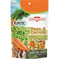 Exotic Nutrition Peas And Carrots Healthy Natural Mixed Dried Vegetable Treat For Rabbits Guinea Pigs Chinchillas And Hamsters Eight Ounce