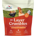 Manna Pro Chicken Feed Sixteen Percent Protein Layer Crumbles With Probiotics Complete Feed For Laying Hens USA Imported Poultry Food Eight Pound Bag