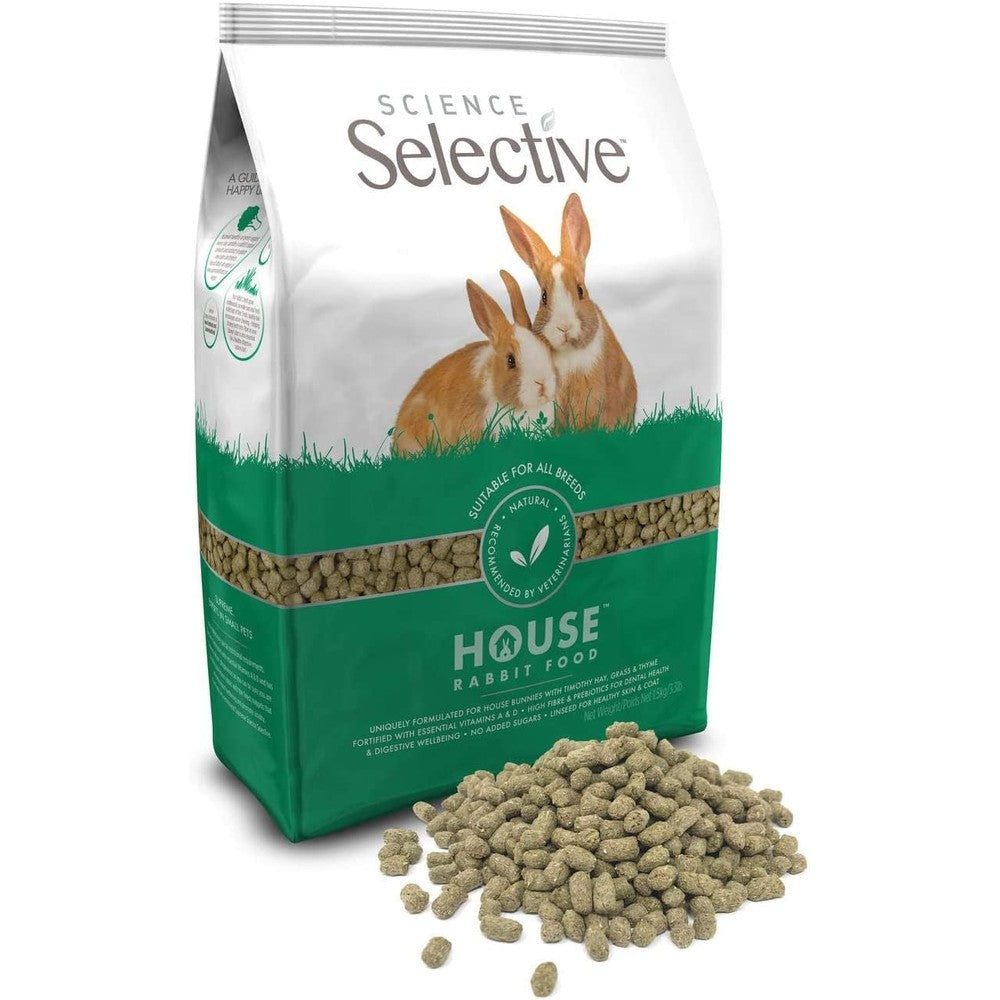 Supreme Petfoods Science Selective House Rabbit Food front view pet supplies