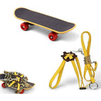 Keersi Adjustable Tortoise Leash And Funny Skateboard Set Training Harness And Mini Skateboard For Turtle Bearded Dragon Reptiles Large Size