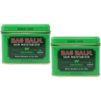 Bag Balm Vermont's Original Pet Paw And Skin Balm Moisturizing Salve For Dry Cracked Paws Noses And Rough Skin Eight Ounce Two Pack