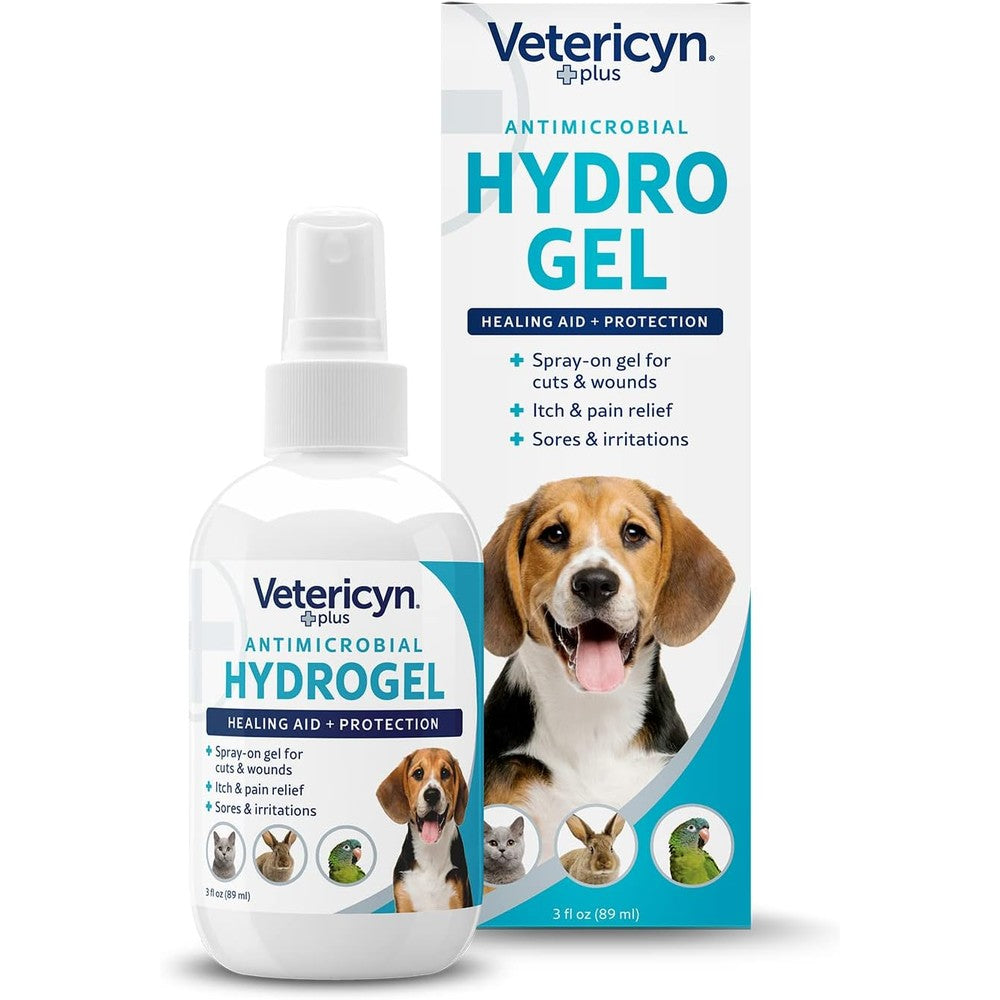 Innovacyn Vetericyn Plus Dog Wound Care Hydrogel Spray Antimicrobial Healing Aid And Skin Protectant For All Animals 3 Fluid Ounces