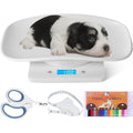 YTCYKJ Digital Pet Scale Multi Function LCD Electronic Scale With Whelping Tray For Newborn Puppies Kittens And Small Animals White Thirty Three Pound - Image 1