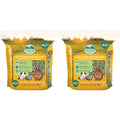 Oxbow Orchard Grass Hay For Small Pets All Natural Long Strand Fiber For Rabbits Guinea Pigs And Chinchillas 40 Ounce Bag Pack Of 2
