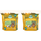 Oxbow Orchard Grass Hay For Small Pets All Natural Long Strand Fiber For Rabbits Guinea Pigs And Chinchillas 40 Ounce Bag Pack Of 2