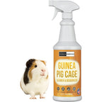 Riverside Essentials Guinea Pig Cage Cleaner And Deodorizer Spray Non Toxic Small Animal Odor Eliminator Thirty Two Ounce
