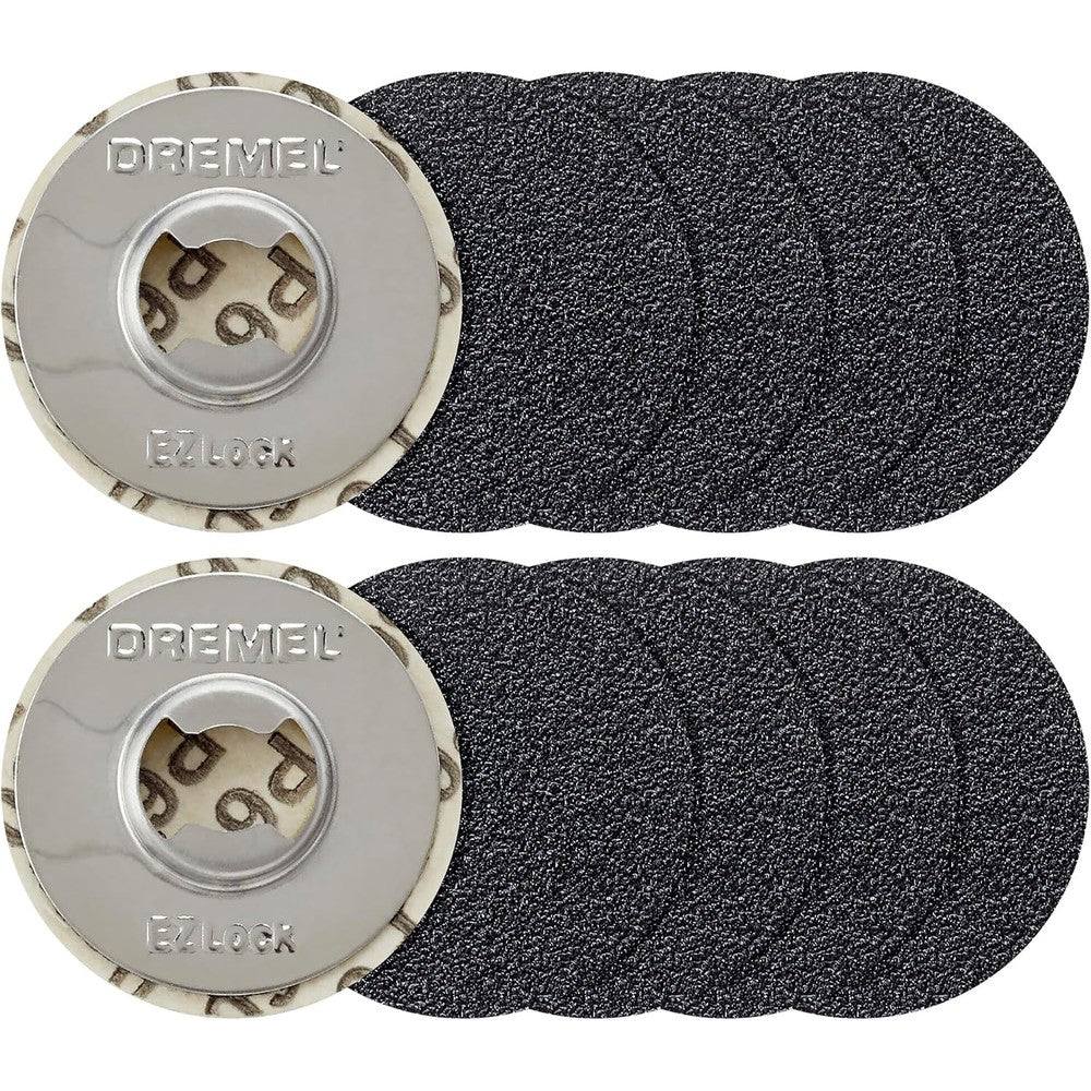Dremel SD60-PGK EZ Lock Pet Nail Grooming Sanding Discs 60 Grit Medium Aluminum Oxide Ten Pack