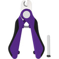 Swihauk Heavy Duty Dog Nail Clippers And Trimmers Professional Pet Claw Clippers With Safety Guard And Built In Nail File For Dogs And Cats Purple