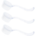 Yulaexie Hamster Bath Brush Massage Combs For Small Animals Reptile Cleaning Supplies For Hedgehog And Turtle 3 Pack