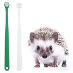 PUMEXFE Mini Pet Toothbrush Mini Head Soft Bristles Gentle Pet Toothbrush For Small Pets Dental Care Hedgehog Rat Ferret Grooming Accessories 2 Count