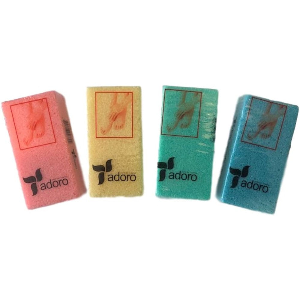 All Things Bunnies Natural Pumice Grooming Stone front view in blue