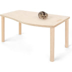 Niteangel Hamster Play Wooden Platform front view