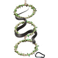 Snake Climbing Rings for Ball Python- Enclosure Accessories - Reptile Habitat Decor, Climbing Branches & Bedding for Ball Python, for Corn Snake Enhancement Ring Toys