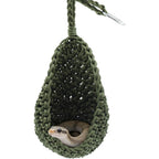 MinrzPet Snake Tank Accessories Hanging Nylon Woven Hammock For Reptile Habitat Enrichment For Snakes And Geckos