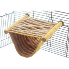Emours double bunkbed hammock front view for small pets