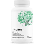 Thorne Berberine dual action phytosome and HCl formula front bottle view
