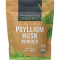 Viva Naturals Organic Psyllium Husk Powder front view packaging container