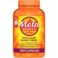Metamucil, Psyllium Husk GLP-1 Friendly Fiber Capsules, 300 Capsules, 3-in-1 Fiber Supplement, Daily Psyllium Husk Fiber Capsules Help Support Digestive Health by Promoting Regularity*