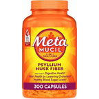 Metamucil, Psyllium Husk GLP-1 Friendly Fiber Capsules, 300 Capsules, 3-in-1 Fiber Supplement, Daily Psyllium Husk Fiber Capsules Help Support Digestive Health by Promoting Regularity*