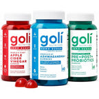 Goli Zero Sugar Trio front view product packaging