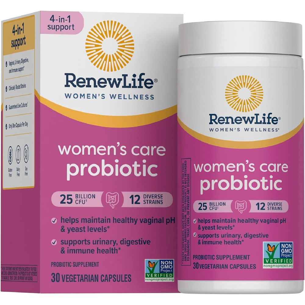 Renew Life Women's Probiotic front view packaging