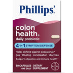 Phillips Colon Health Daily Probiotic Capsules front box view