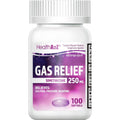 HealthA2Z gas relief front view bottle packaging