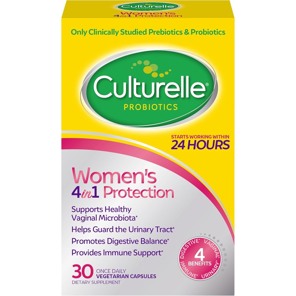 Culturelle Probiotics for Women with Prebiotics front view packaging
