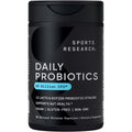 Sports Research Daily Probiotics 60 Billion CFU front view bottle