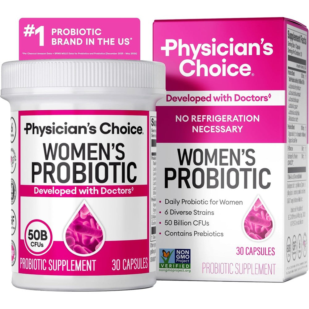 Physician's Choice Women's Probiotic front bottle view