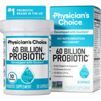 Physician's Choice Probiotics 60 Billion CFU front view packaging