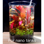 Clscea Acrylic Hooked CO2 Diffuser For Aquarium Planted Tank Mini Carbon Dioxide Atomizer U-Shaped-Small