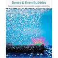 Pawfly 16 Inch Air Stone Cylinder Bubble Diffuser For Large Aquariums And Ponds Heavy Duty Aeration System 2 Pack