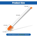DaToo Small Glass Aquarium Cleaning Tool Algae Scraper For Acrylic Fish Tanks Brush Cleaner Eleven Point Eight Inches