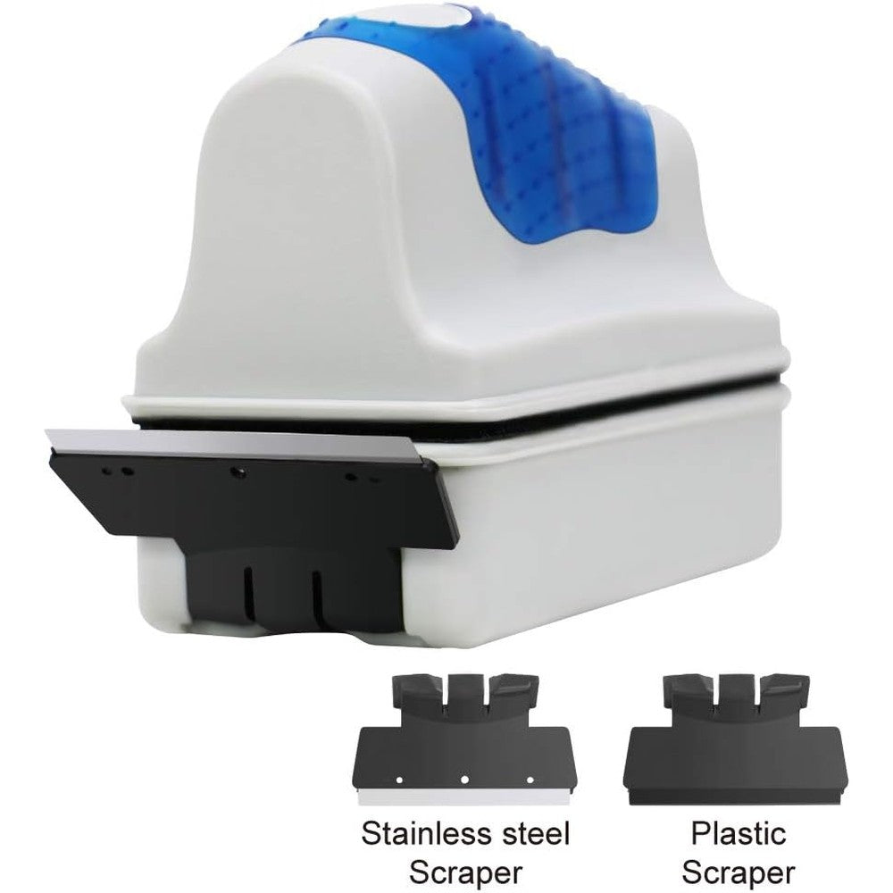 Jasonwell Magnetic Aquarium Fish Tank Glass Algae Cleaner Scrubber Floating Clean Brush Small Size
