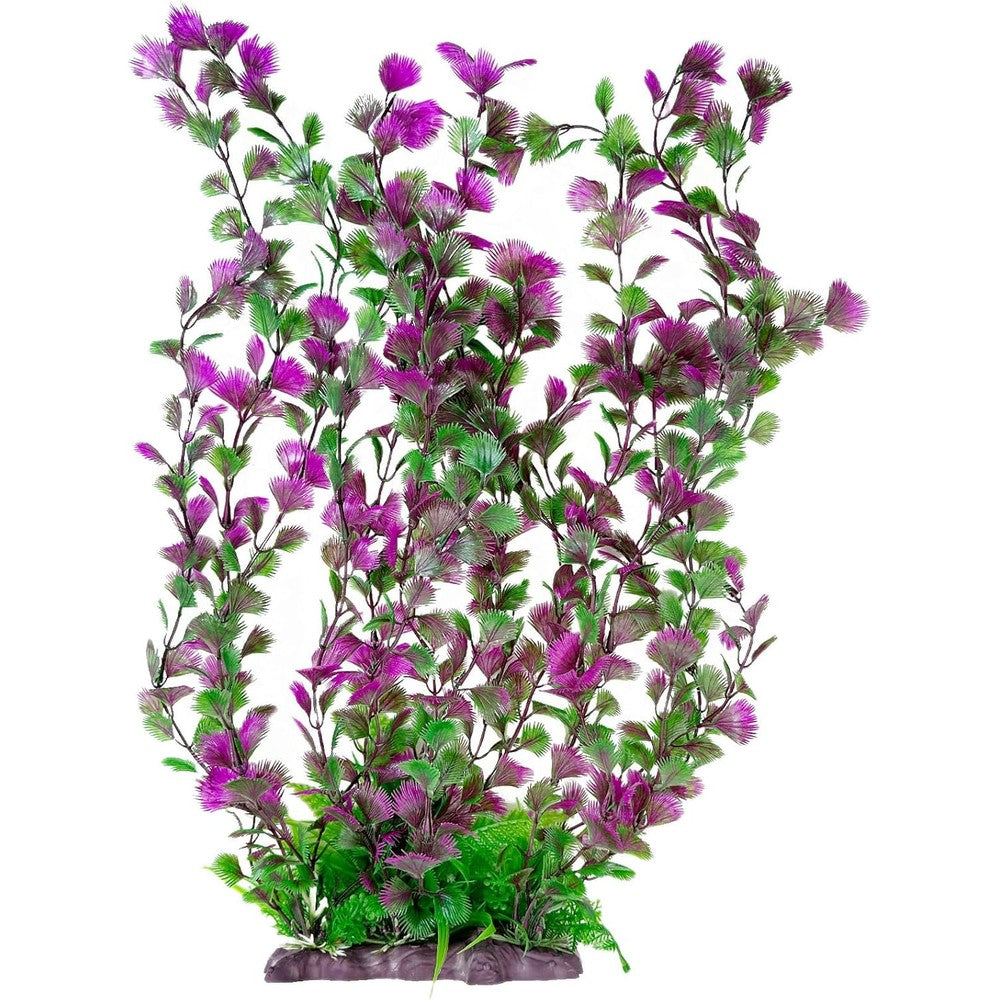 Hamiledyi Extra Large Aquarium Plastic Plants Artificial Fish Tank Decorations Tall Background Aquatic Plant For Freshwater And Saltwater Tanks 20....