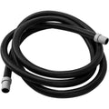 Magluv A20015 Ribbed Hosing Replacement For Fluval Canister Filter Heavy Duty Aquarium Filter Tubing Replacement Parts Black 9.8 Feet