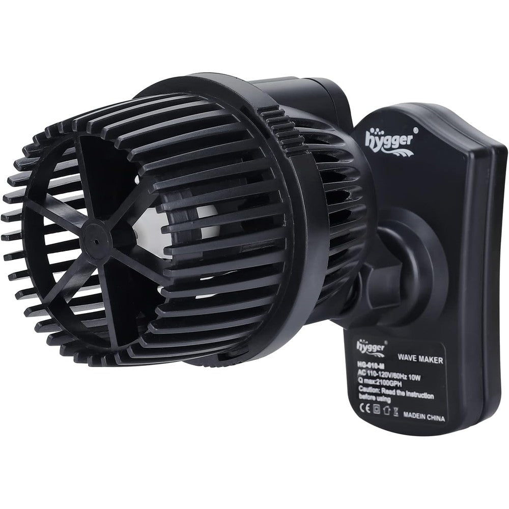 Hygger 2100 Gallons Per Hour Aquarium Wave Maker Pump With Strong Magnetic Base Ultra Quiet Submersible Circulation Powerhead For Fish Tanks