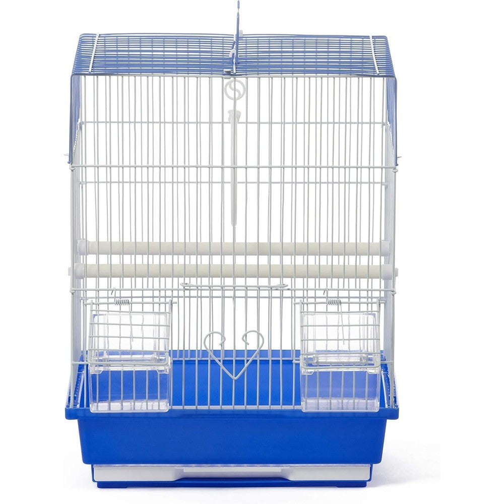 Prevue Pet Products Parakeet Square Roof Bird Cage with Handle